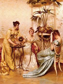 Charles Joseph Frederic Soulacroix : The Tea Party